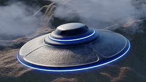 3D model UFO FLYING SAUCER