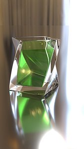 apero glass whisky 3D model