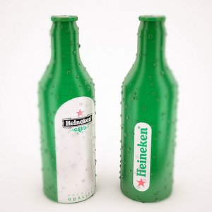 beer heineken 3d max