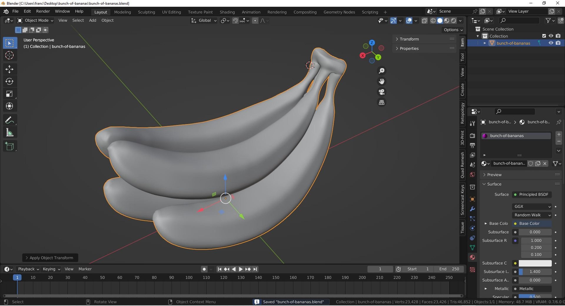 Bunch of bananas 3D https://p.turbosquid.com/ts-thumb/9e/3VdjUq/GM/tsbunchofbananas08/jpg/1682532966/1920x1080/fit_q87/39ab17128f8afc353ab2b9bc1be63b2be72d23fb/tsbunchofbananas08.jpg