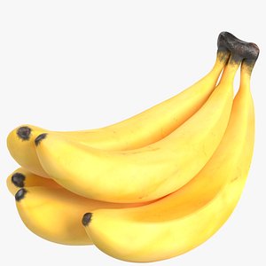 Bunch of bananas 3D