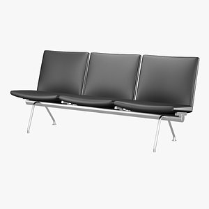 3d model sofa hans j wegner