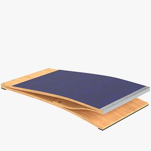 Gymnastics springboard 1