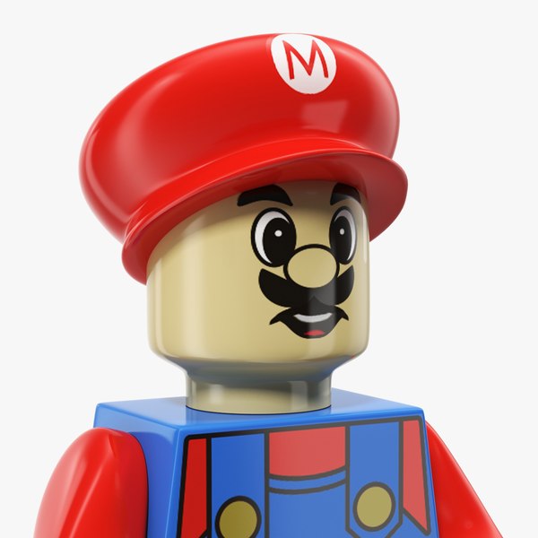 3D model mario lego figure - TurboSquid 1454087