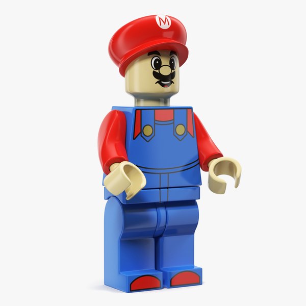 modelo 3d Figura Mario Lego - TurboSquid 1454087
