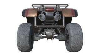 Quad-ATV-Bike-004 3D