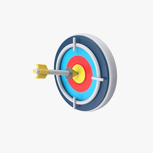 Target with Yellow Arrow Icon