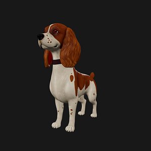 Field Spaniel 3D model