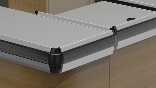 modelo 3d Shop Checkout Counters Light Wood - TurboSquid 2073306