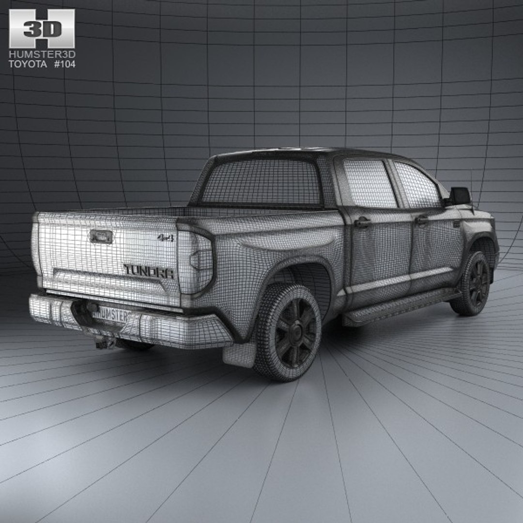 toyota tundra 3d model