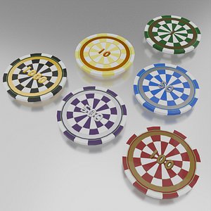 Casino Chips 3D model