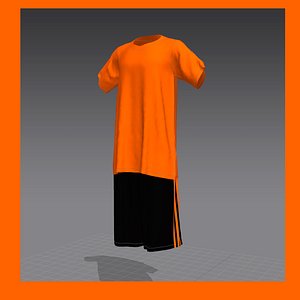 sportswear marvelous designer 3d obj