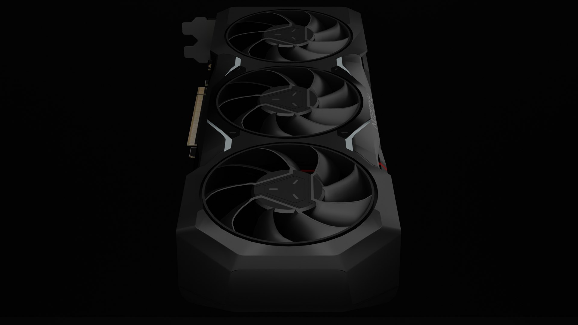 AMD Radeon RX 7900 XTX model https://p.turbosquid.com/ts-thumb/9e/SwbJnB/Fj/radeon3/png/1669069060/1920x1080/fit_q87/d4b567724e5f171f21311bd20bf01e571d4d4f11/radeon3.jpg