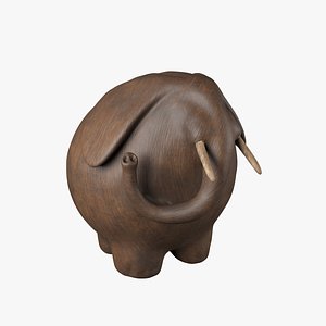 sculpture elephant 3D model