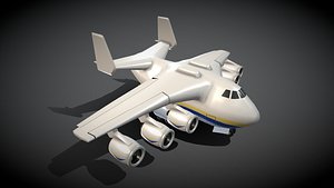 3D Airplane An-225 model