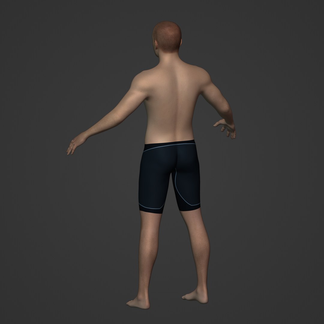 3D Swimmer Swim Model - TurboSquid 1261571