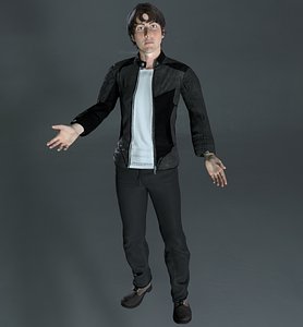 rigged character 3D