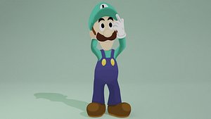 Luigi 3D model