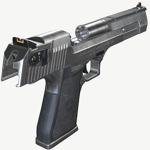 desert eagle pbr ready 3D model