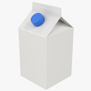 Milk Carton 3D model