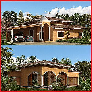 modern hacienda villa 3