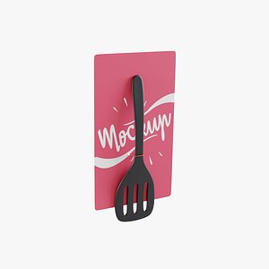 Plastic Kitchen Spatula