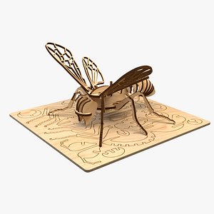Bee Laser Cut
