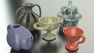 Granitic Pottery 3D model