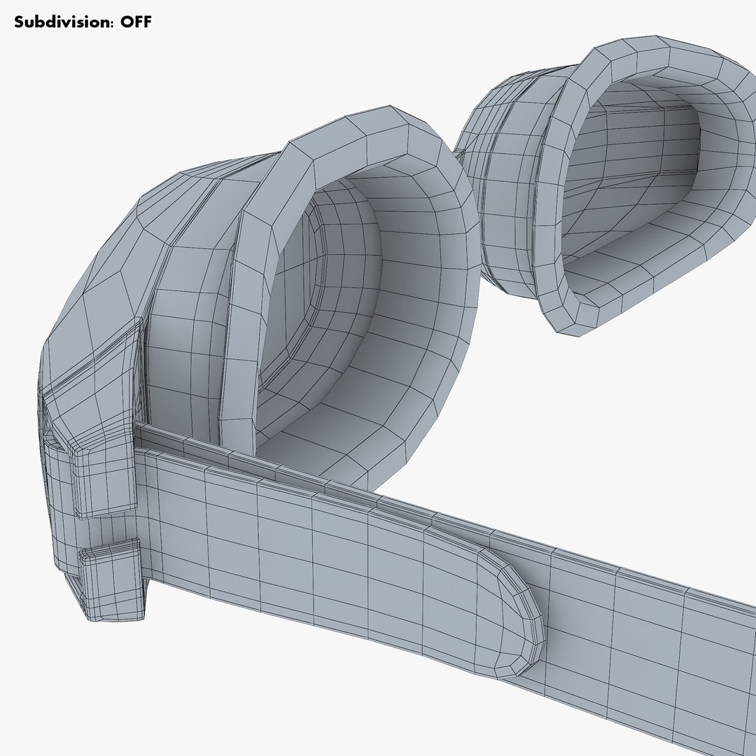 Swim Goggles v 1 3D model - TurboSquid 1824398