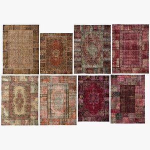 Kilim vintage patchwork vol 28 model