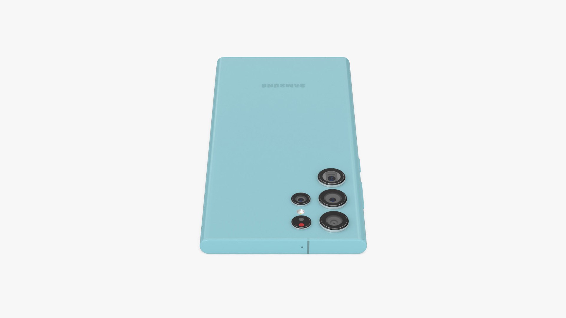 3D Samsung Galaxy S22 Ultra Sky Blue model - TurboSquid 2031521
