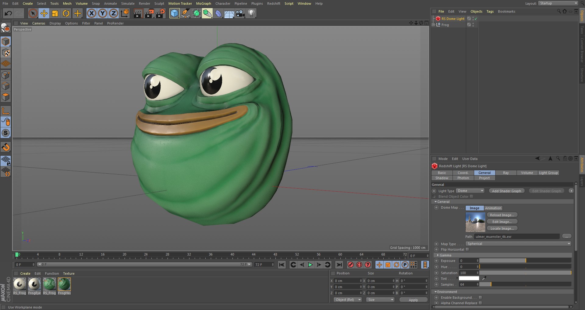 Pepe the frog head 3D model https://p.turbosquid.com/ts-thumb/9f/EdDQCc/Fi/screenshot_cinema4d_3/png/1633671734/1920x1080/fit_q87/443de2bdee71e36adf51bbb719b6c3a0aa3ba422/screenshot_cinema4d_3.jpg