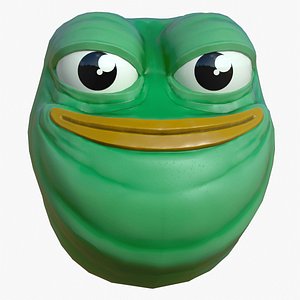 Pepe the frog head