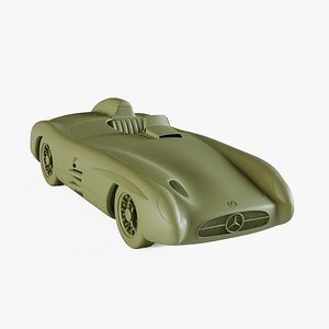 Mercedes-Benz 300 SLR 1955 3D model