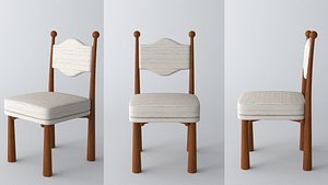 3D MAWU SCULPTED CHAIR
