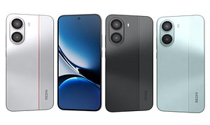 Xiaomi Redmi Turbo 4 All Colors 3D model