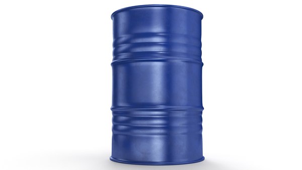 modelo 3d Barril Metálico Azul Limpio - TurboSquid 1908809
