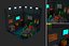 3D Low Polyt Sci-fi Rooms Interiors