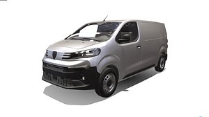 3D model Peugeot E Expert L2 Van 2024