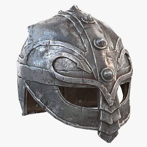 3D model medieval helmet