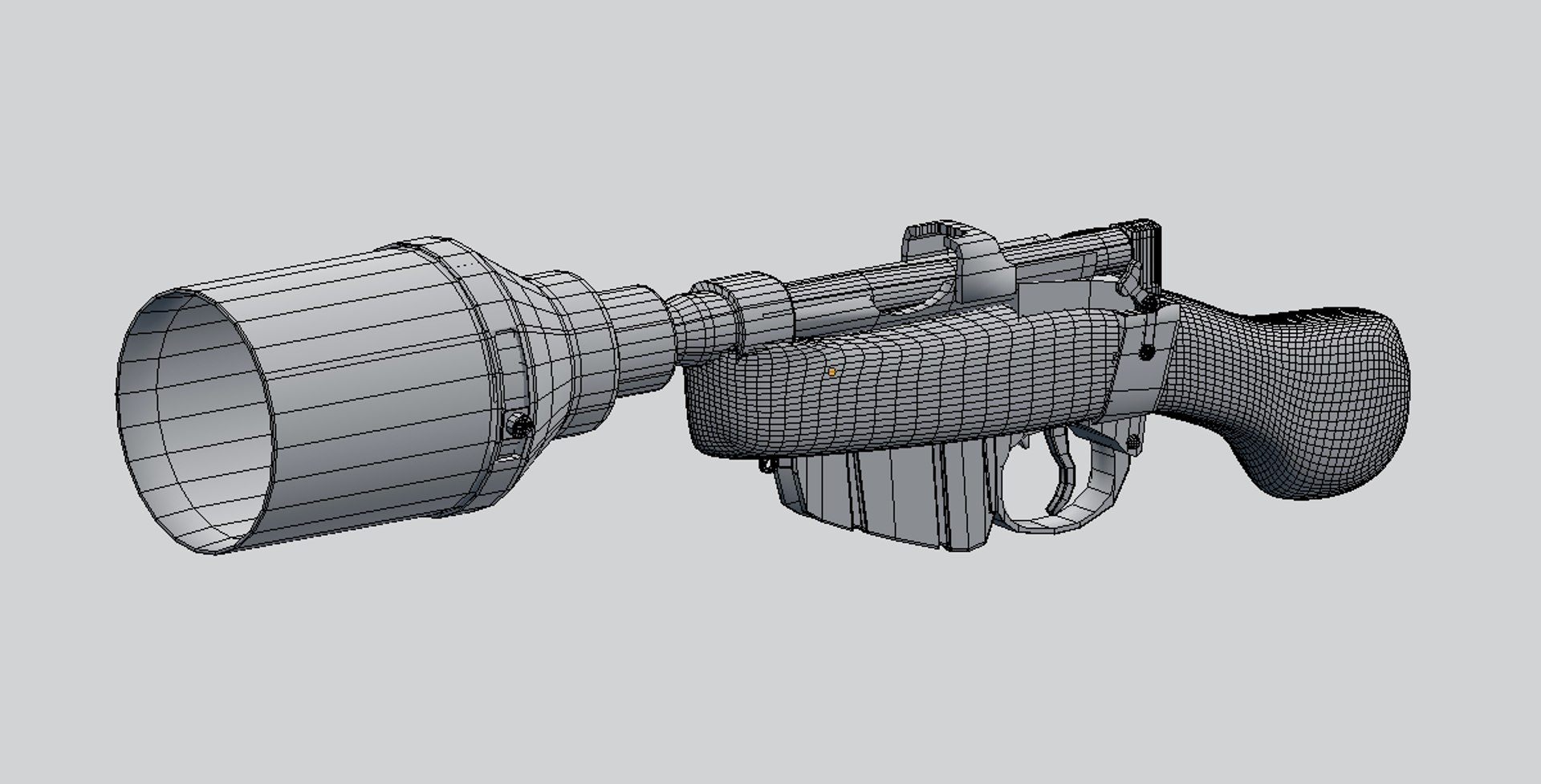 Free 3D Ca-87 Blaster Model - TurboSquid 1177625