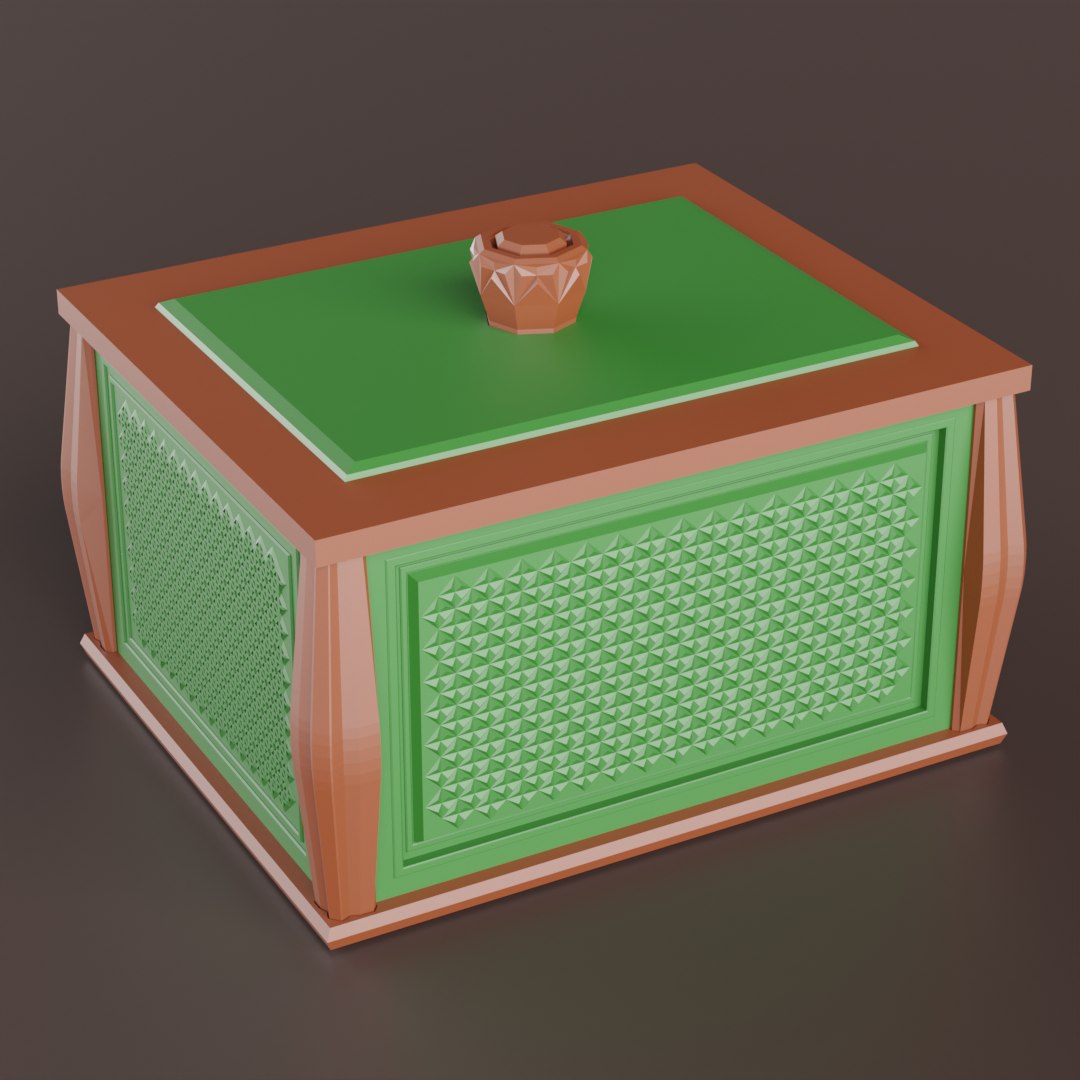 3D SimpliCraft Modular Storage Box Model - TurboSquid 2200324