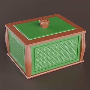 3D SimpliCraft Modular Storage Box model