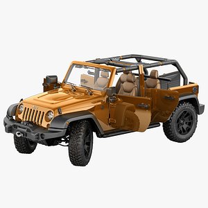 Jeep Wrangler Moab Lite 2013 Rigged