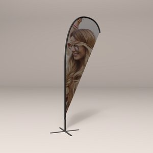 feather flag model