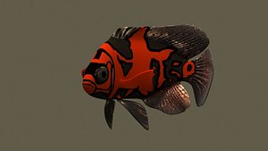 astronotus fish catrig rigged