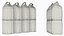 Industrial Polypropylene Sacks 10-Pack for Granular Material White