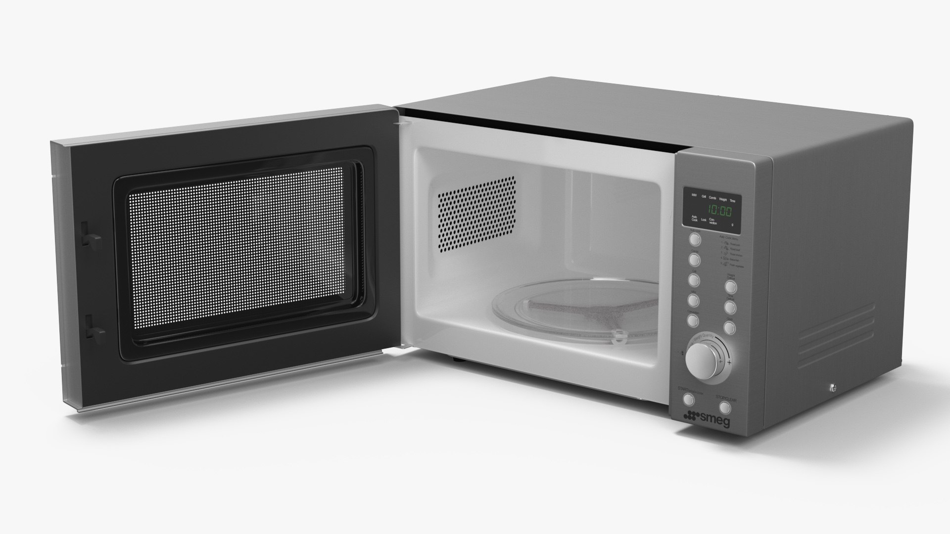 3D Model Smeg Microwave Oven - TurboSquid 2216671