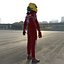 3D Red Team F1 Racing Driver 2025 2 in 1 model