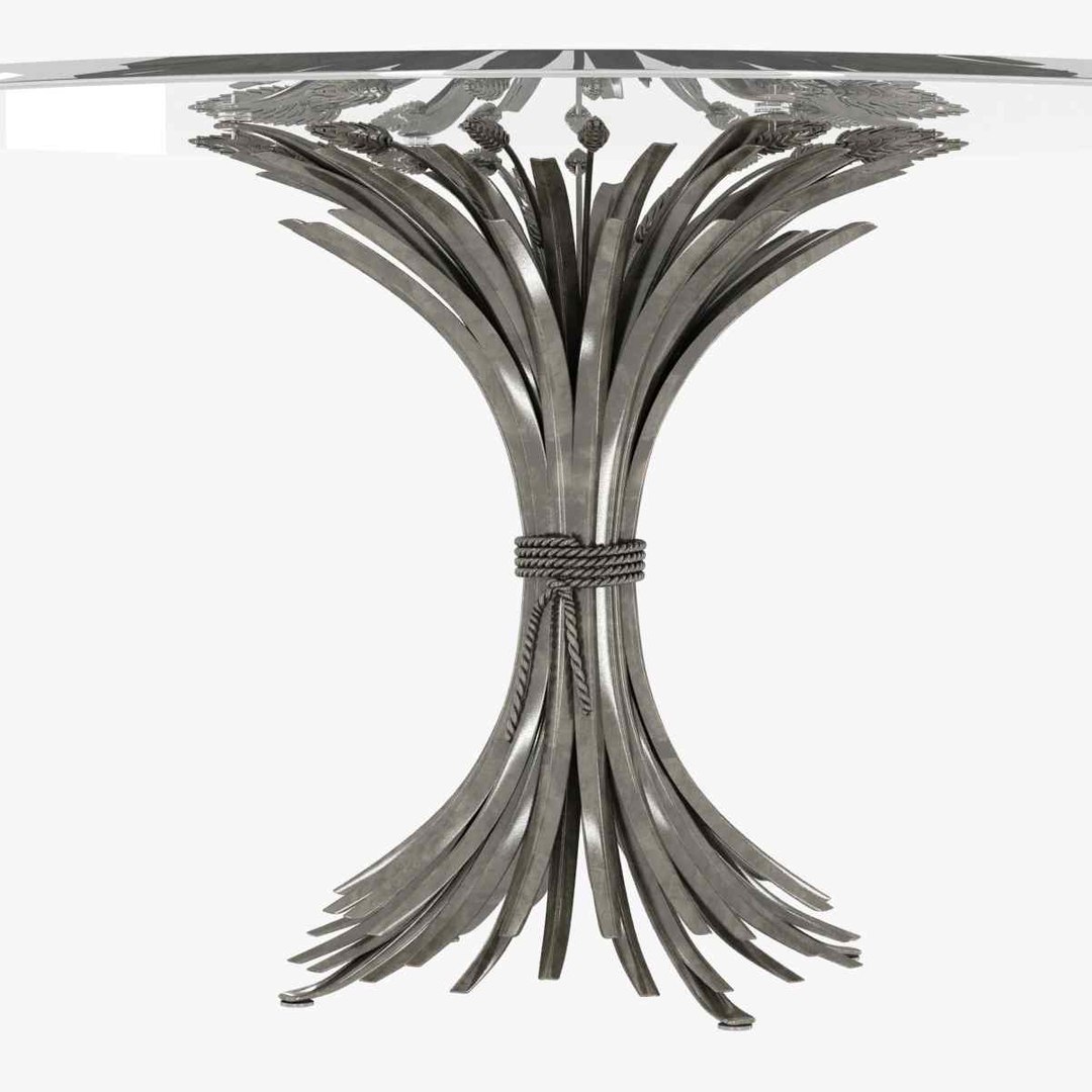Table Somerset Dining Bernhardt 3D TurboSquid 1397175